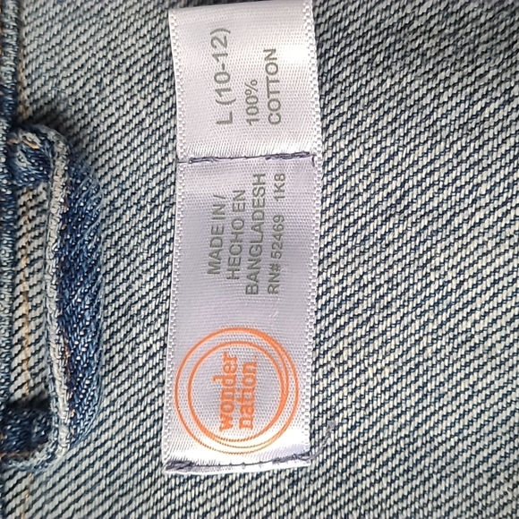 Denim Girl's Jacket Size 10-12 - Picture 3 of 10